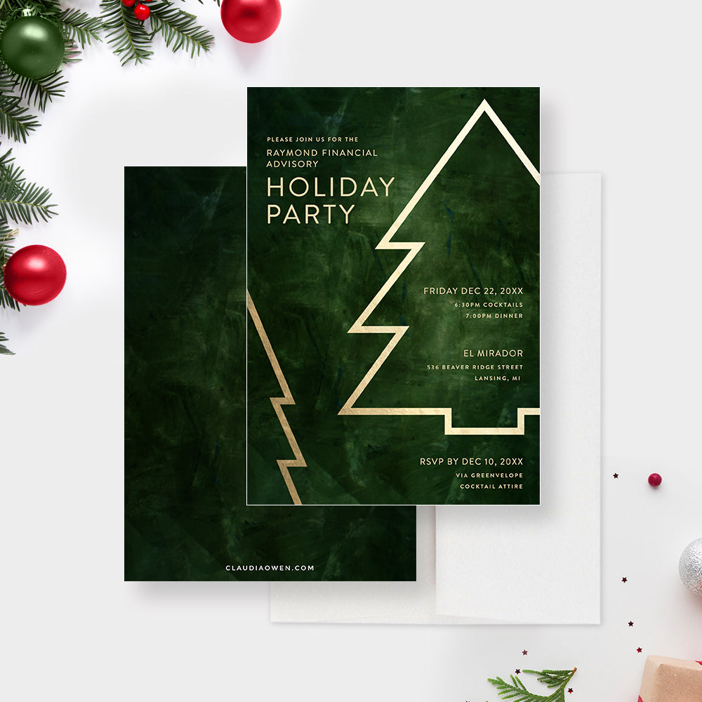 Printed Christmas Party