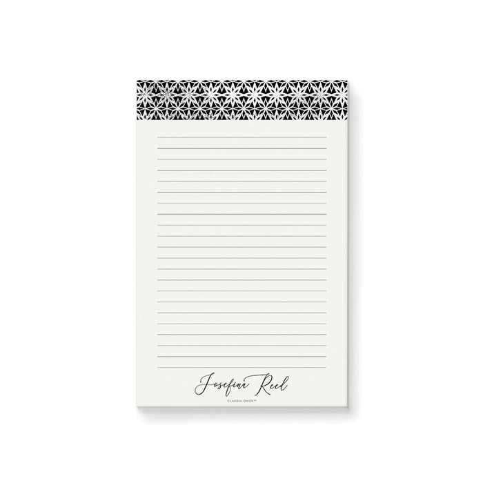 Holiday Notepad with Snowflake Design, Winter Stationery Pad for the Office