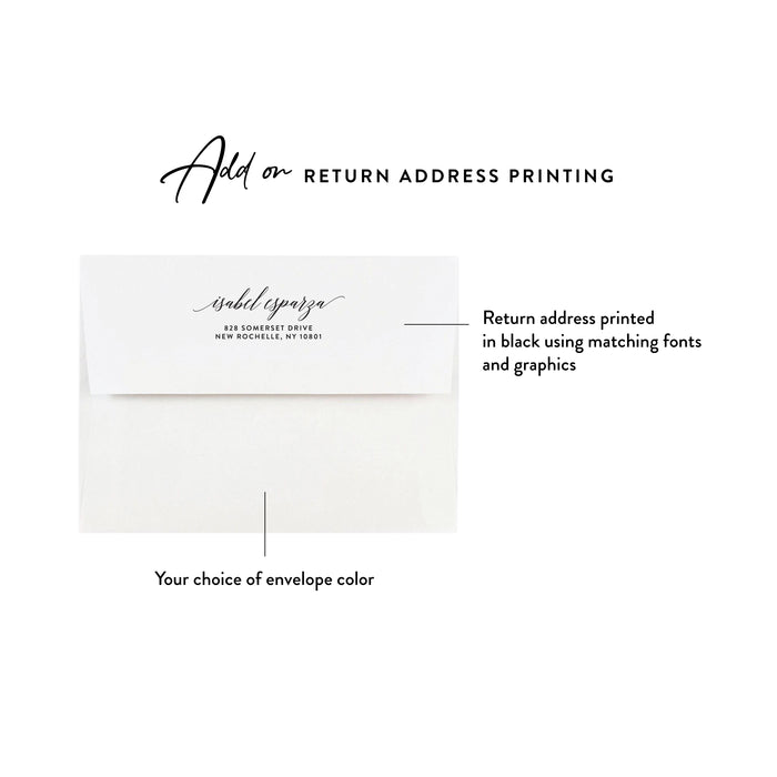 Elegant Wedding Engagement Note Card, Minimalist Thank You Note Card, Personalized Stationery for Women, Simple Note Cards with Envelopes