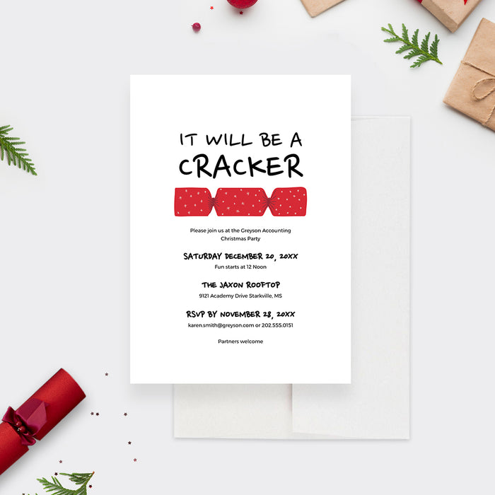 It will be a Cracker Australian Holiday Party Invitation Editable Template, Aussie Family Christmas Party Printable Digital Download