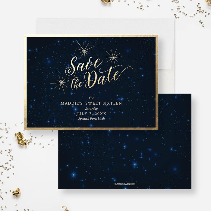 Save the Date Printable Card, Editable Save The Date Invite Instant Download Invitation, Save The Date Digital Template