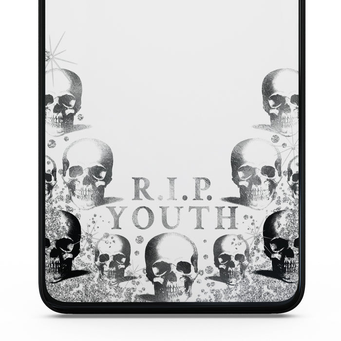 Snapchat Filter RIP Youth Birthday, Digital Download RIP 20s 30th 40th Birthday Filter, Skulls and Diamonds Geofilter Death To My 20's