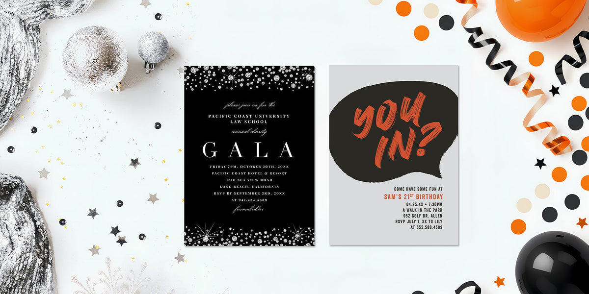 How to Choose the Right Invitation Style for Your Event