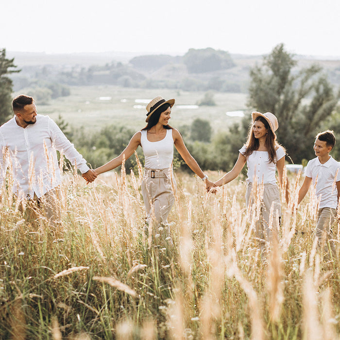 Seasonal family note card