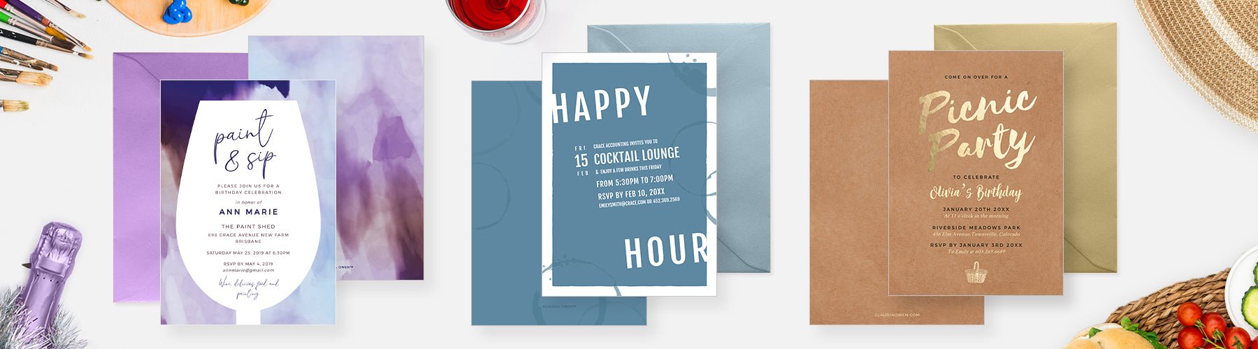 Digital Invitations for All Types of Parties