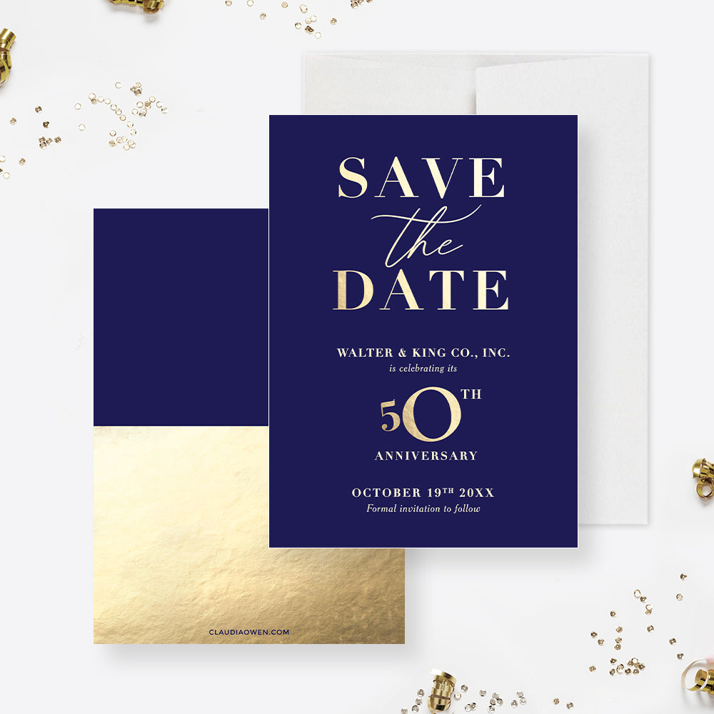 Printed Save the Dates