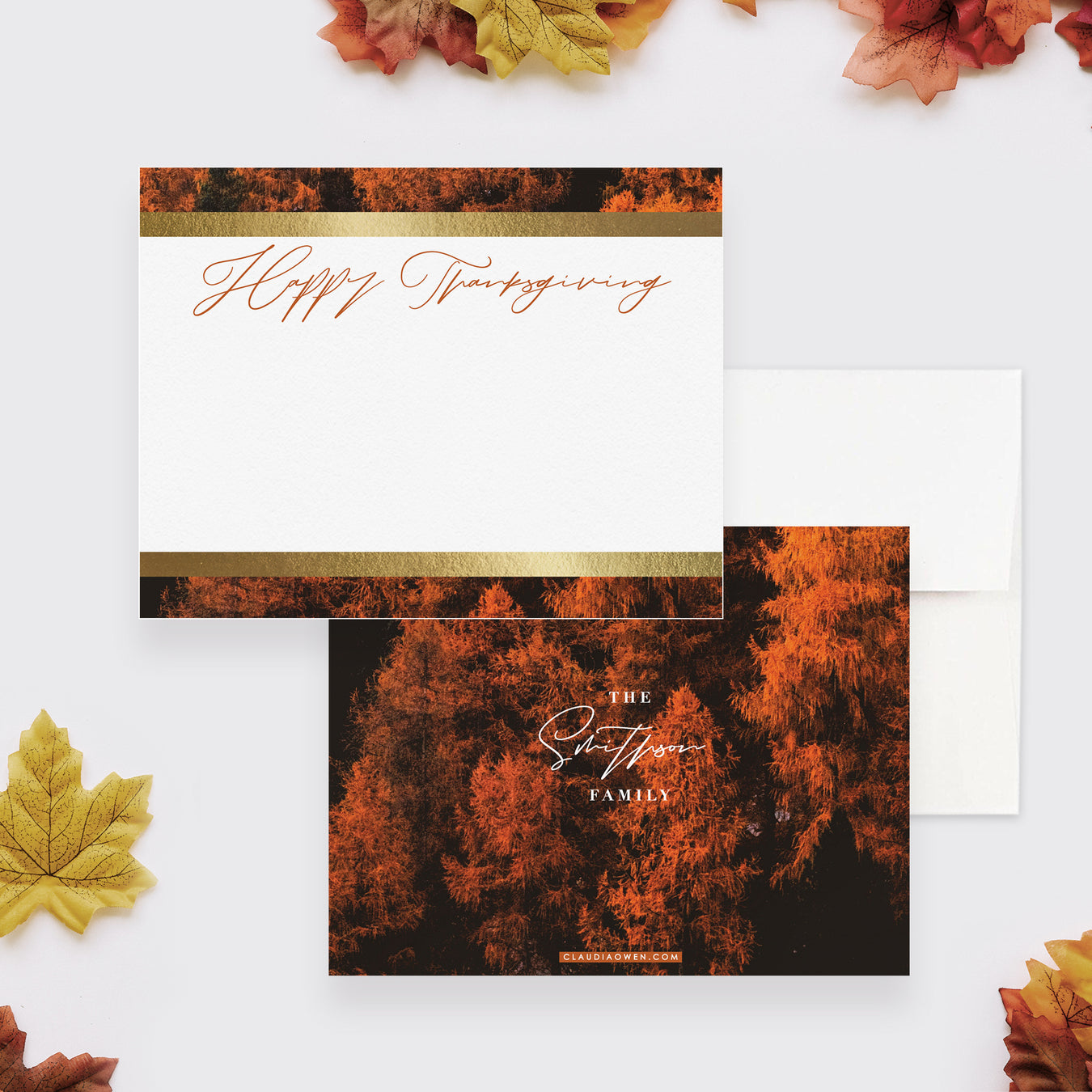 Thanksgiving Note Cards
