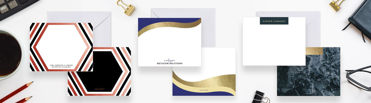 Custom Logo Note Cards