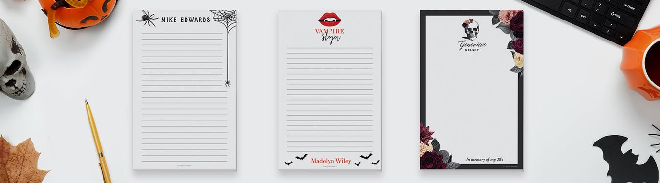 Halloween Notepads