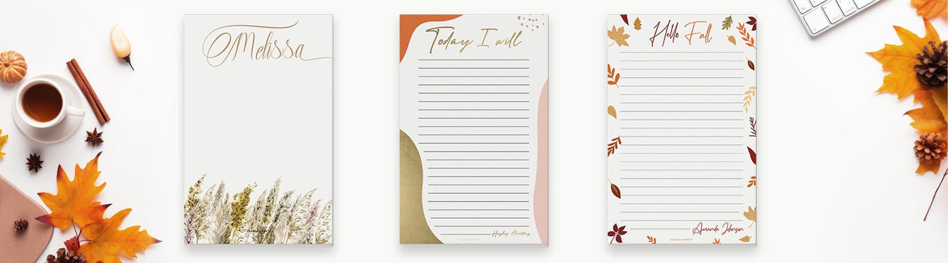 Fall Notepads