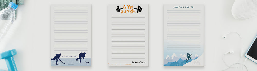 Sports Notepads