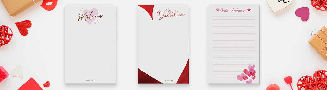 Valentines Day Notepads