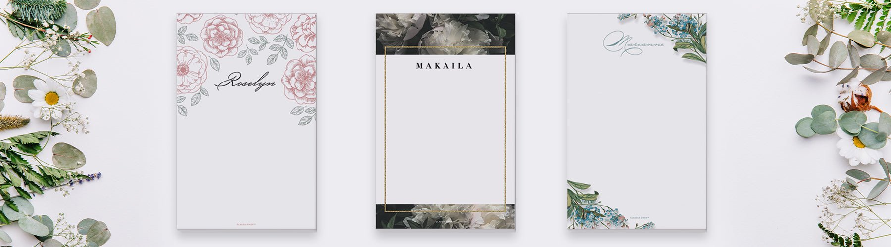 Notepage Wedding Wedding Notepads