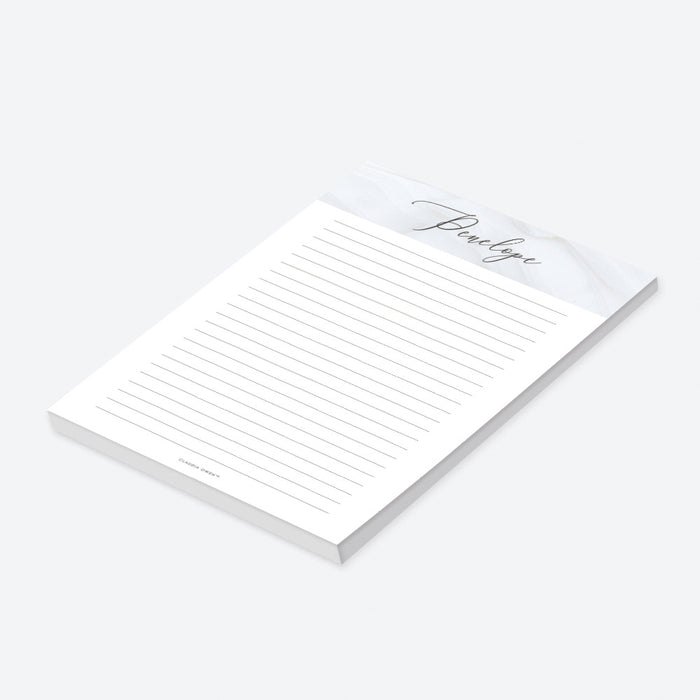 To Do List Notepad, Personalized Writing Notepad with Lined Pages