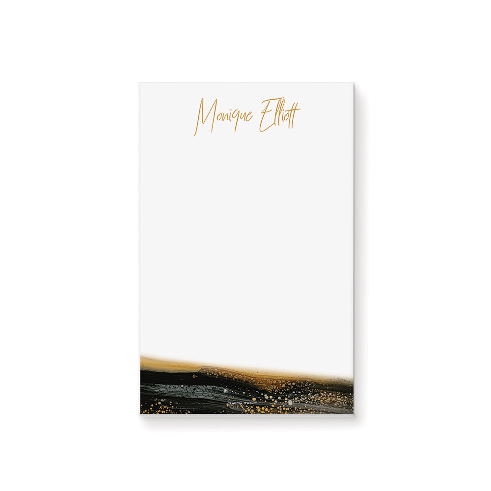 Notepad for Business Dinners and Networking Events, Stationery Notepad