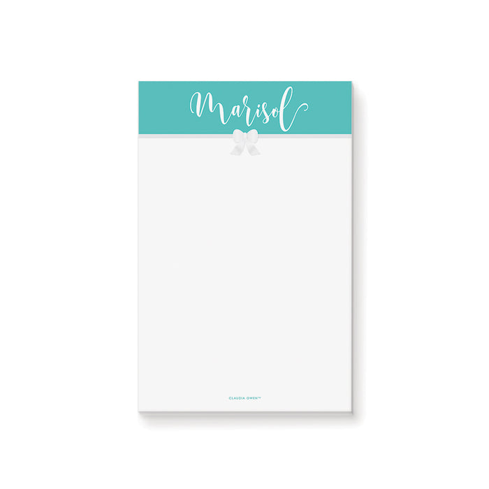 Teal Bridal Shower Notepads, Stay Organized and Stylish with this To Do List Notepad