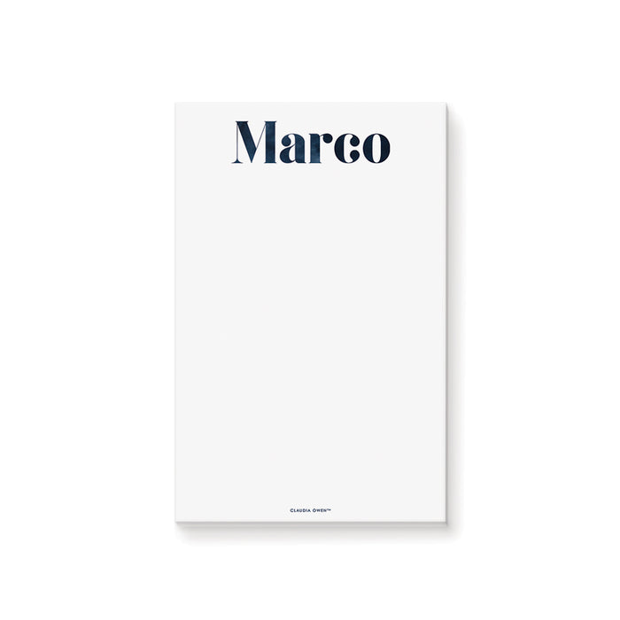 Personalized Mens Stationery, Notepad for Men, Birthday Gifts for Him