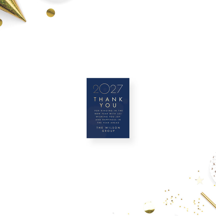 Elegant 2027 Corporate New Year Party Invitation