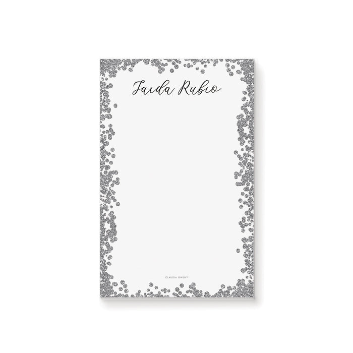 Diamond Notepad, Professional Writing Paper Pad, Stationery Office Pad, Personalized Gift for Women, To Do List Notepad