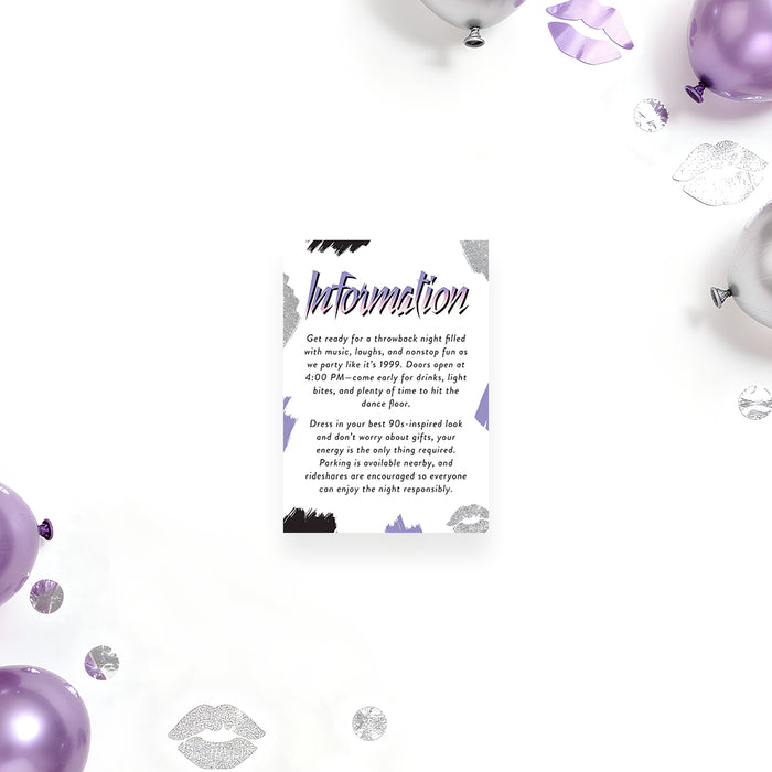 Talk Thirty to Me 30th Birthday Party Invitation for Women