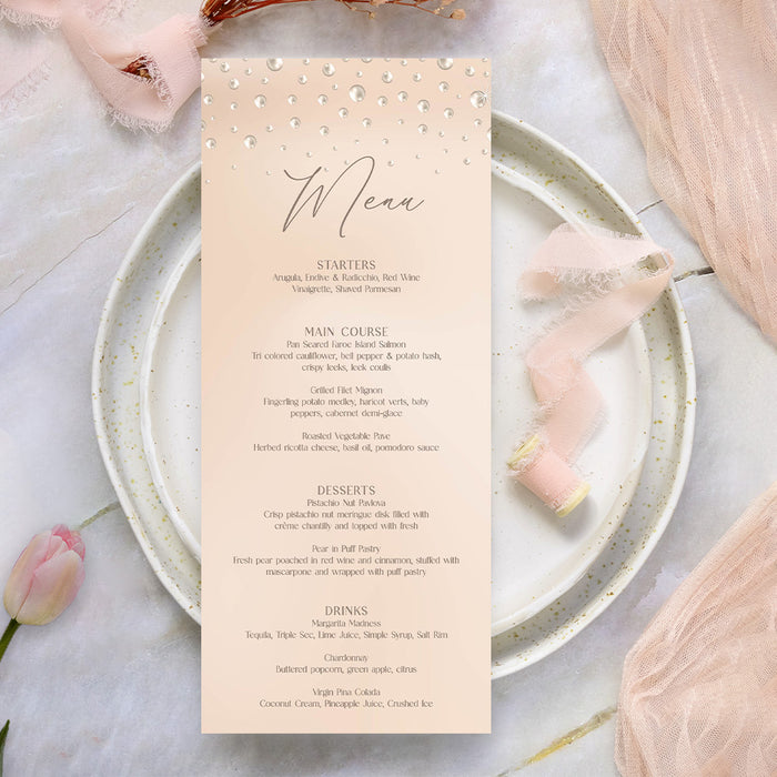 Pearl Anniversary Invitation 30th Wedding Celebration Card
