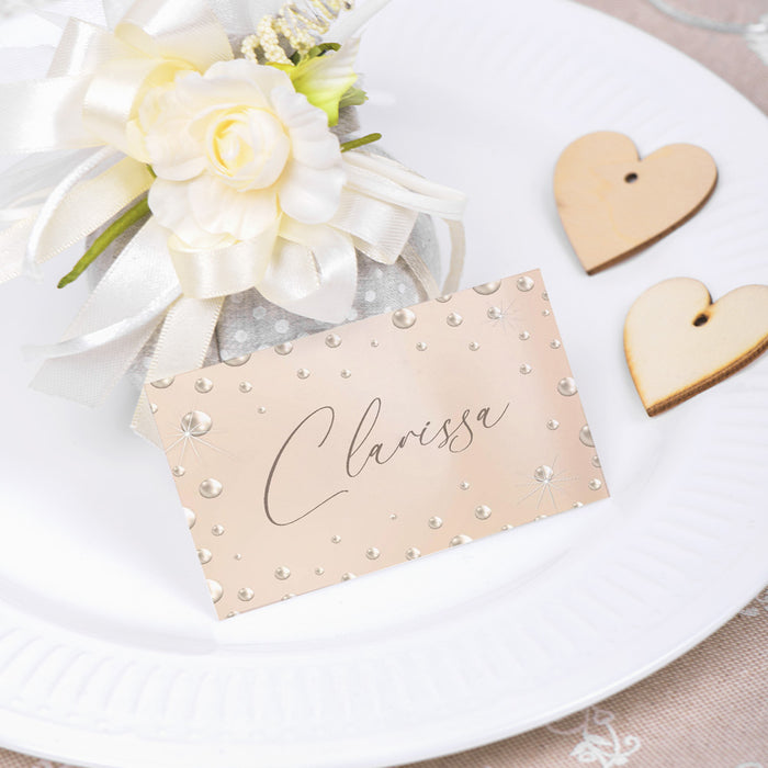 Pearl Anniversary Invitation 30th Wedding Celebration Card