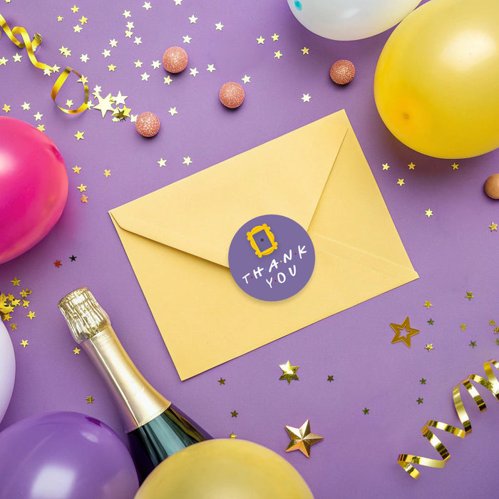 90s Sitcom Birthday Party Invitation Purple Door