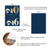 elegant 2026 blue and gold new year party invitation product details 