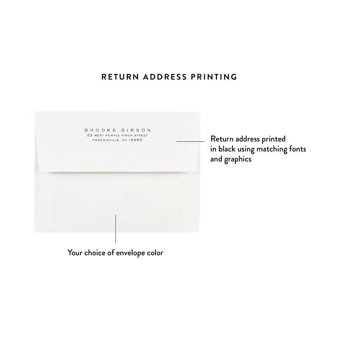 Tropical Wedding Invitation Modern Palm Leaf Card