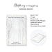 Notepad with 'Winter Wonderland' design and additional details on a white background