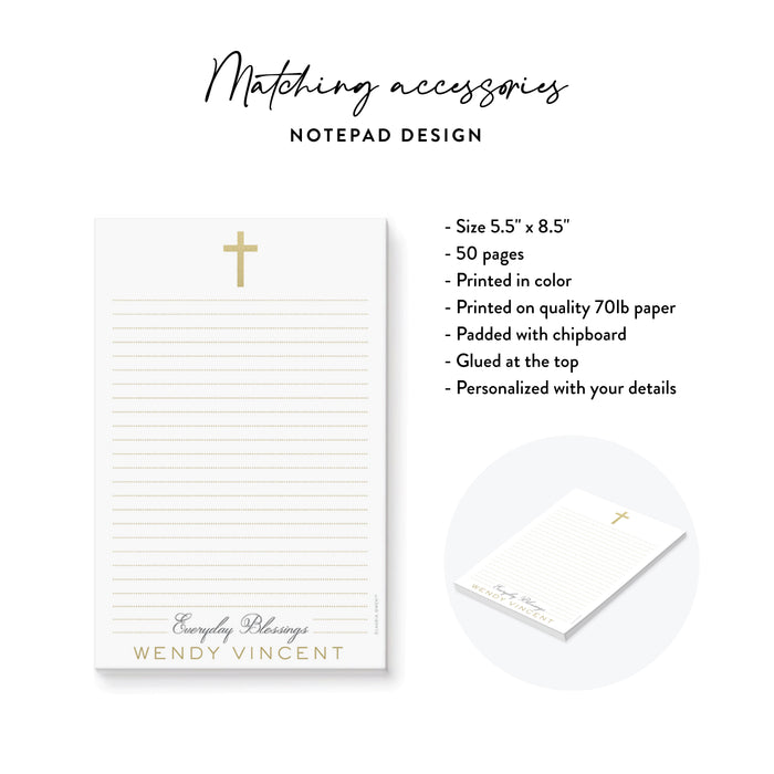 First Holy Communion Invitation Cross Design