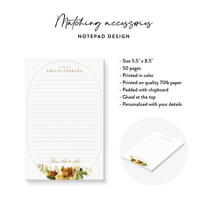 Floral Bridal Shower Invitation Elegant Vintage Arch Design