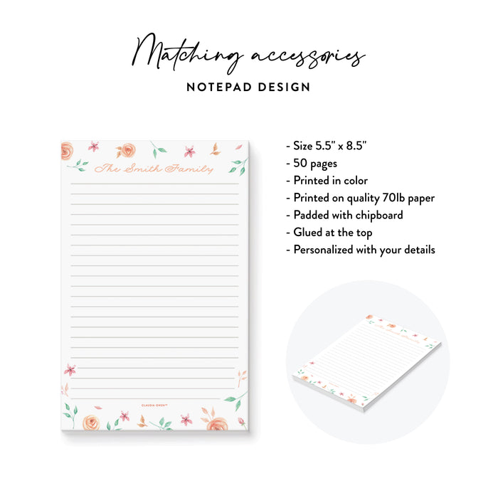 Spring Brunch Invitation Soft Pastel Floral Card