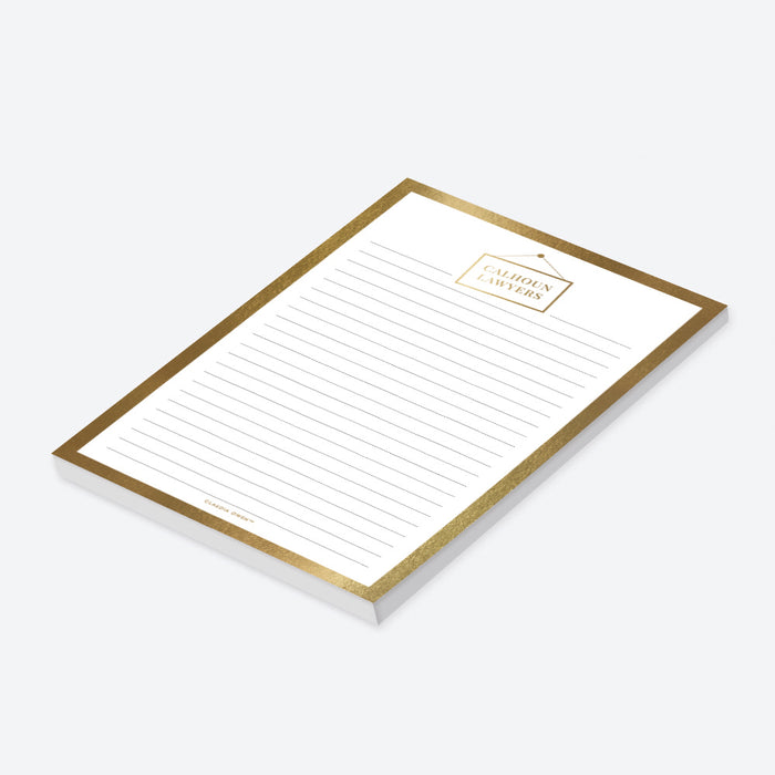 Office Grand Opening Notepad, Company Note Pads, Professional Office Supplies