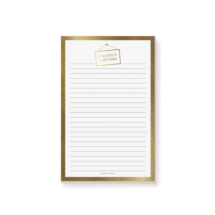 Office Grand Opening Notepad, Company Note Pads, Professional Office Supplies