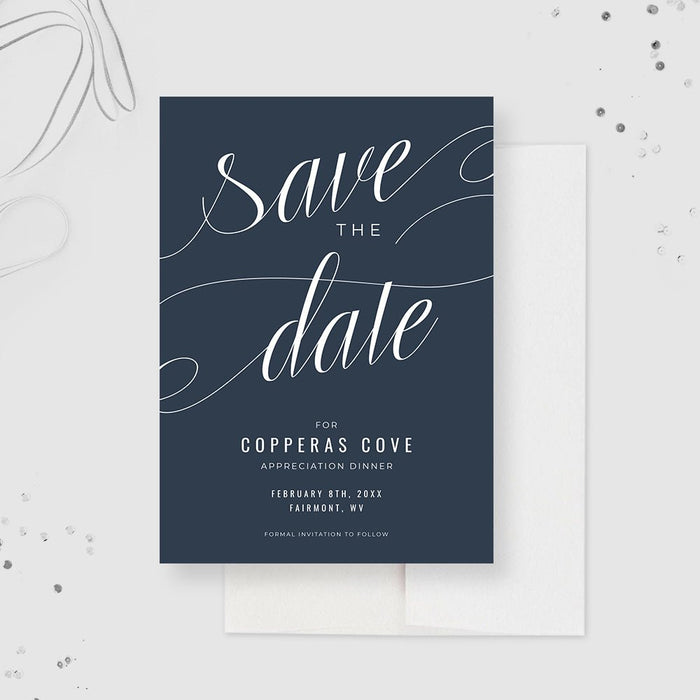 Appreciation Dinner Party Invitation, Business Event Invites, Company Party Invitations