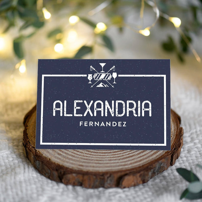 Après La Fête Invitation Card, Continue the Festivities with a Winter-Themed Post-Holiday Party