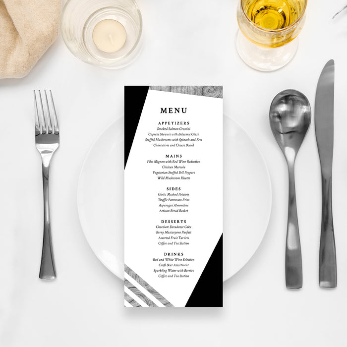 Black and Gray Elegant Invitation for Business Anniversary, Annual Company Dinner, Special Event Invites, Corporate Dinner Invitation