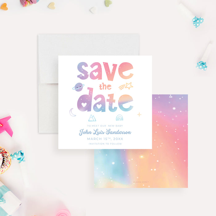 Charming Sip and See Party Invitation Card, A Little Cutie Arrived Welcome Baby Party Invites, Sip and Show Meet and Greet the Baby Invitations