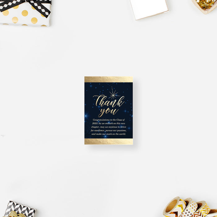 Personalized Starry Night Graduation Invitation Class of 2026