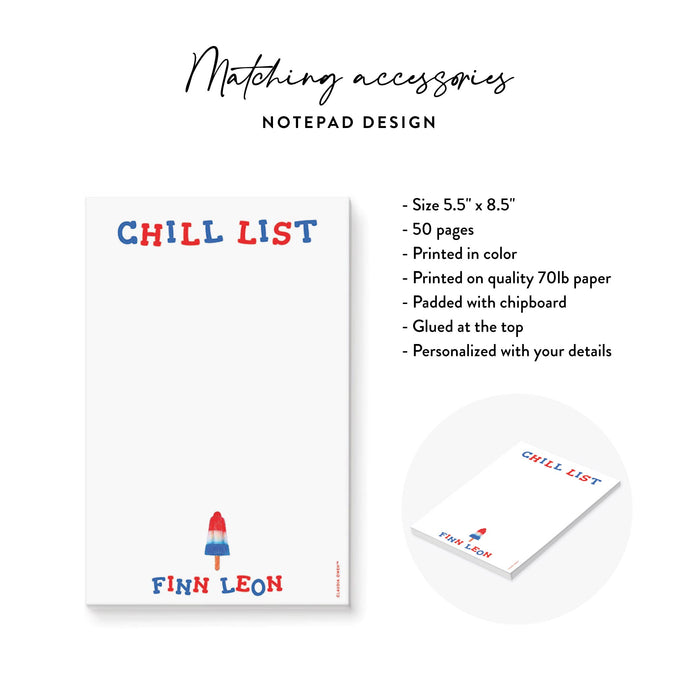 Fourth of July Popsicle Party Invitation Patriotic Summer Design