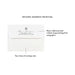 Envelope with return address printing and choice of envelope color on a white background