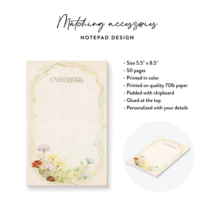Personalized Colorful Wildflower Garden Wedding Invitation