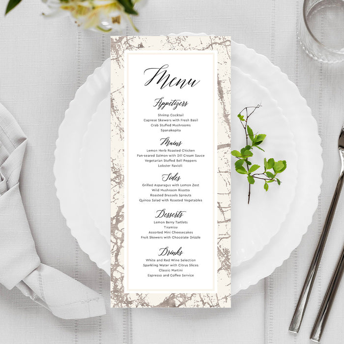 Elegant Silver and Light Beige Invitation Card for Annual Client Appreciation Dinner Party, Business Anniversary Invites, Annual Company Party, Company Meeting Invitation