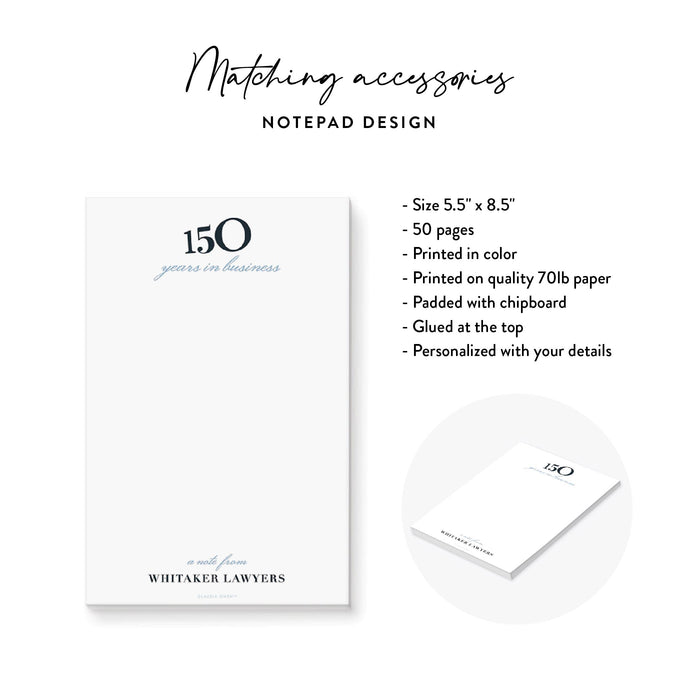 150 Years in Business Celebration, Elegant 150th Company Anniversary Party Invitations, Business Sesquicentenary Invites