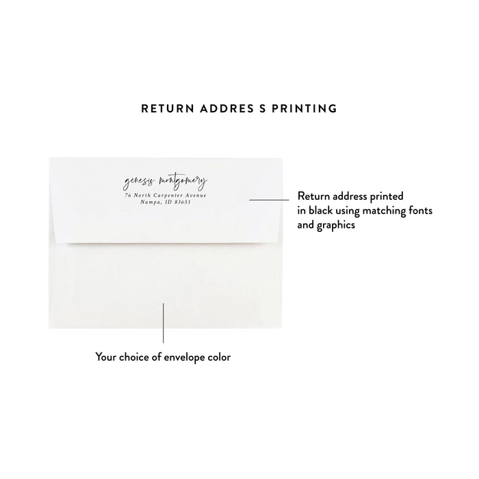 Minimalist Beige Wedding Invitation with Modern Script