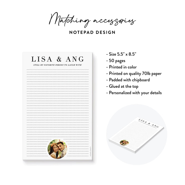 Personalized Photo Wedding Anniversary Invitation