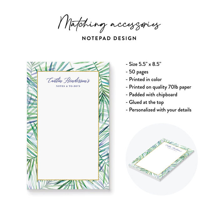 Tropical Cocktail Party Invitation Botanical Birthday Card