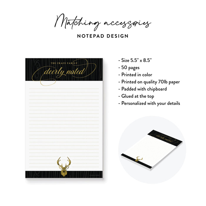 Reindeer Holiday Party Invitation Elegant Christmas Event