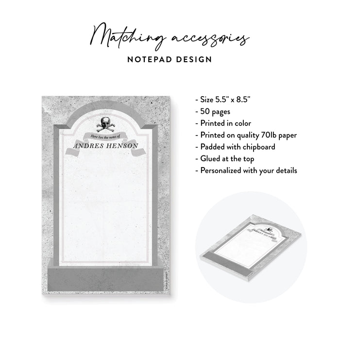 Gothic Tombstone Halloween Invitation Spooky Crow Party Card